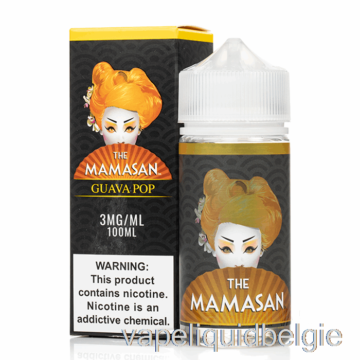 Vape België Guave Pop - De Mamasan - 100ml 3mg